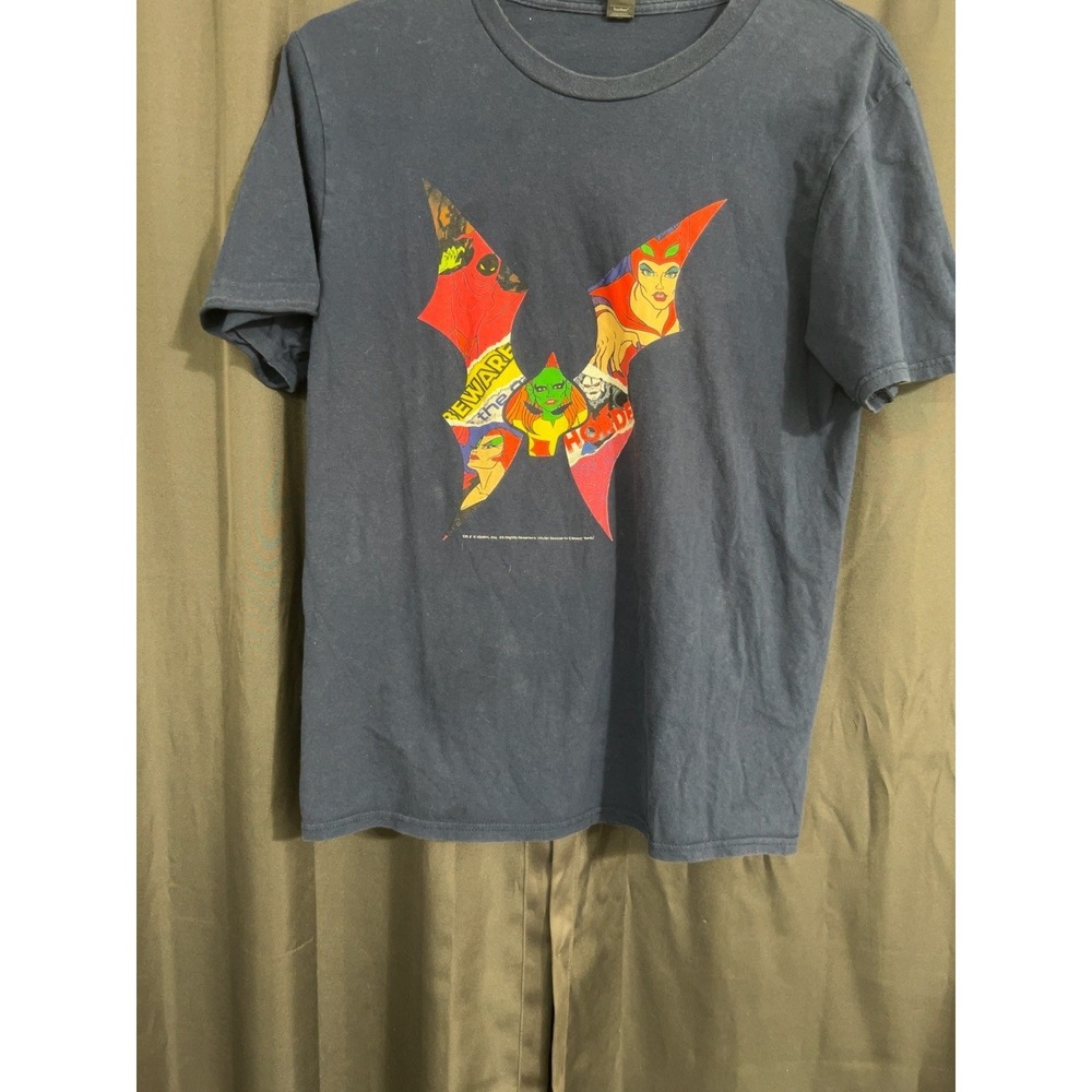 Masters Of The Universe Evil Horde Mens M Blue Graphic T Shirt Mattel Cotton